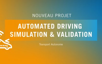 SystemX lance le projet ASV, Automated Driving Simulation & Validation